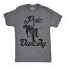 Mens Funny T Shirts Pole Dancing Sarcastic Fishing Graphic Novelty Tee for Men