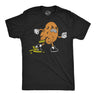 Mens Funny T Shirts Potato Pooping French Fries Sarcastic Food Graphic Novelty Tee for Men