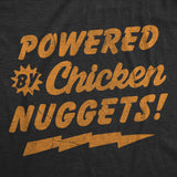 Powered By Chicken Nuggets Baby Bodysuit Funny Sarcastic Food Graphic Novelty Jumper for Infants