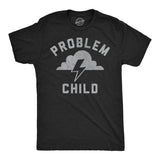 Mens Funny T Shirts Problem Child Sarcastic Graphic Novelty Tee for Men