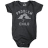 Problem Child Baby Bodysuit Funny Sarcastic Graphic Novelty Jumper for Infants