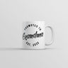 Promoted to Grandma 2025 Mug Funny Sarcastic Family New Baby Graphic Novelty Coffee Cup-11oz