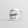 Promoted to Grandpa 2025 Mug Funny Sarcastic Family New Baby Graphic Novelty Coffee Cup-11oz
