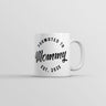Promoted to Mommy 2025 Mug Funny Sarcastic Pregnancy New Baby Graphic Novelty Coffee Cup-11oz