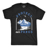 Mens Funny T Shirts Protect Our Parks Sarcastic Nature Graphic Novelty Tee for Men