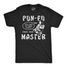 Mens Funny T Shirts Pun Fu Master Sarcastic Martial Arts Joke Graphic Novelty Tee for Men