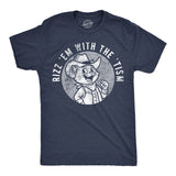 Mens Funny T Shirts Rizz Em With The Tism Sarcastic Graphic Novelty Tee For Men