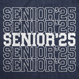 Mens Funny T Shirts Senior 25 Sarcastic Graduation Graphic Novelty Tee for Men