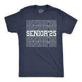Mens Funny T Shirts Senior 25 Sarcastic Graduation Graphic Novelty Tee for Men