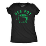 Womens Funny T Shirts Sex Pot Sarcastic St Patricks Day Graphic Novelty Tee for Ladies