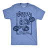 Mens Funny T Shirts Sirens Port Bar and Grill Sarcastic Mermaid Graphic Novelty Tee for Men