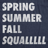 Mens Funny T Shirts Spring Summer Fall Squall Sarcastic Graphic Novelty Tee for Men