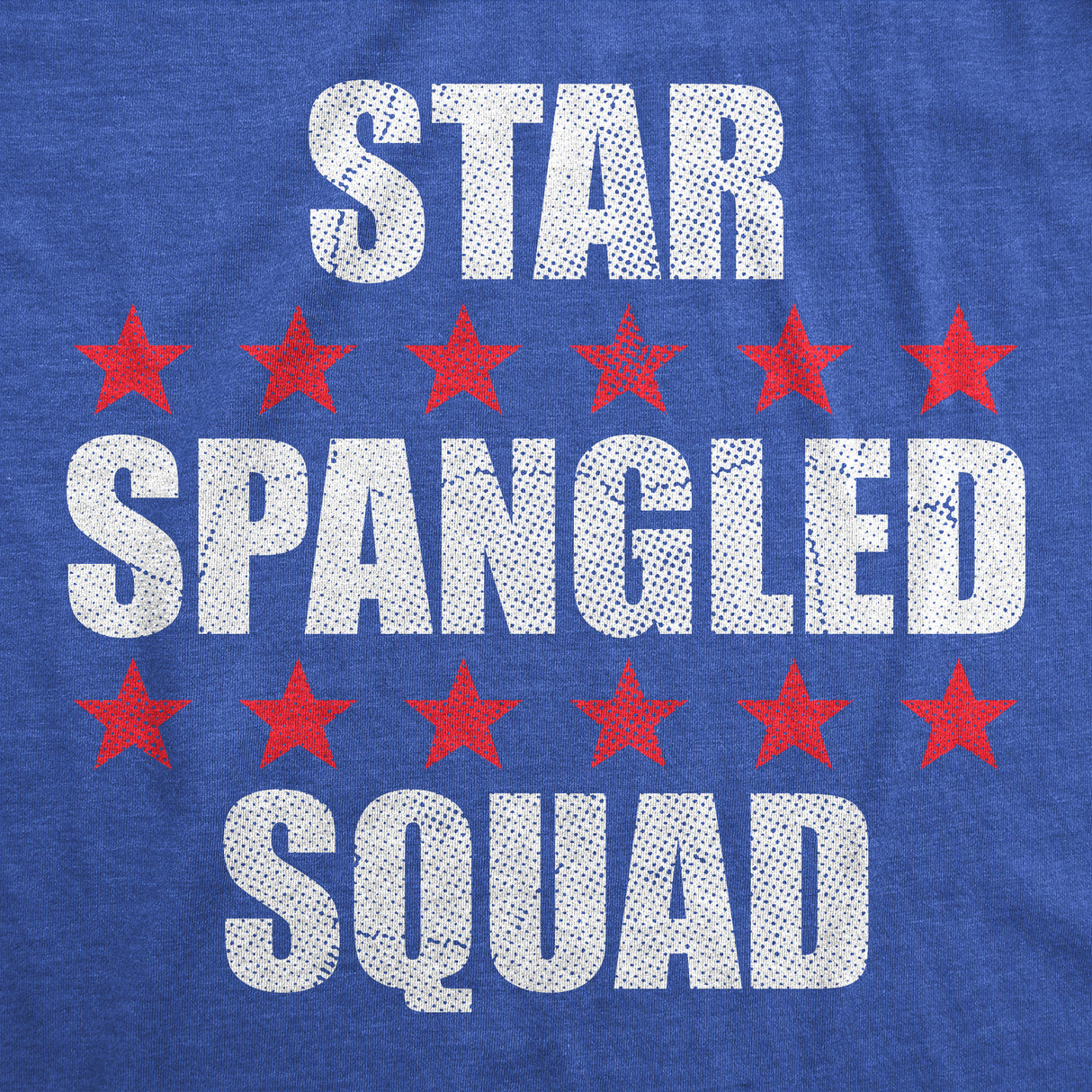 Mens Funny T Shirts Star Spangled Squad Sarcastic Fourth Of July Graphic Novelty Tee for Men