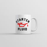 Starter Fluid Mug Funny Sarcastic Caffeine Lovers Graphic Novelty Coffee Cup-11oz