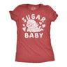 Womens Funny T Shirts Sugar Baby Valentines Day Novelty Cupid Tee For Ladies