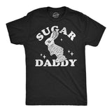 Mens Funny T Shirts Sugar Daddy Bunny Sarcastic Easter Graphic Novelty Tee for Men