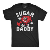 Mens Funny T Shirts Sugar Daddy Heart Valentines Day Novelty Tee for Men