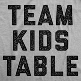 Youth Team Kids Table T Shirt Funny Thanksgiving Christmas Dinner Holiday Graphic Tee