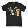 Mens Funny T Shirts The 19th Hole Sarcastic Golfing Graphic Novelty Drinking Tee for Men