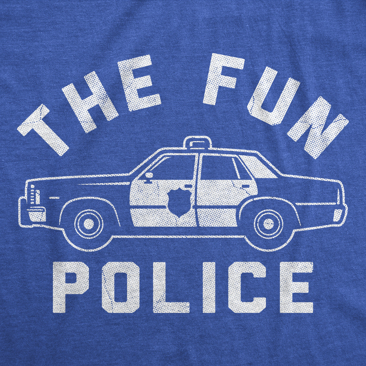 Mens Funny T Shirts The Fun Police Sarcastic Graphic Novelty Tee for Men