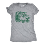 Womens Funny T Shirts The Graphics Are Great Out Here Sarcastic Camping Novelty Tee for Ladies