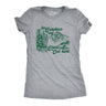 Womens Funny T Shirts The Graphics Are Great Out Here Sarcastic Camping Novelty Tee for Ladies