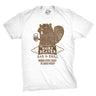 Mens Funny T Shirts The Hairy Beaver Bar and Grill Sarcastic Drinking Graphic Novelty Tee for Men