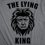 Mens Funny T Shirts The Lying King Sarcastic Anti Trump Graphic Novelty Tee for Men