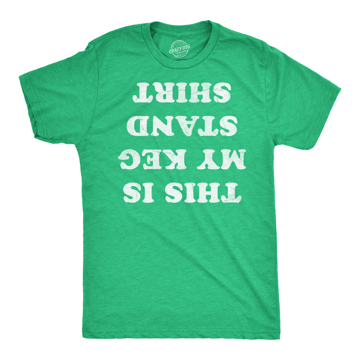 Mens Funny T Shirts This Is My Keg Stand Shirt Sarcastic St Patricks Day Graphic Novelty Tee for Men