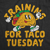 Training for Taco Tuesday Baby Bodysuit Funny Sarcastic Tacos Graphic Novelty Jumper for Infants