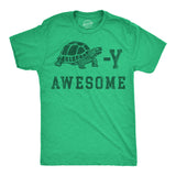 Mens Funny T Shirts Turtley Awesome Sarcastic Turtle Graphic Novelty Tee for Men