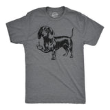 Mens Funny T Shirts Weenie Middle Finger Sarcastic Puppy Graphic Novelty Tee for Men