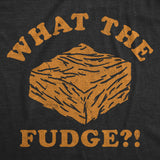 Mens Funny T Shirts What The Fudge Sarcastic Food Graphic Novelty Tee for Men
