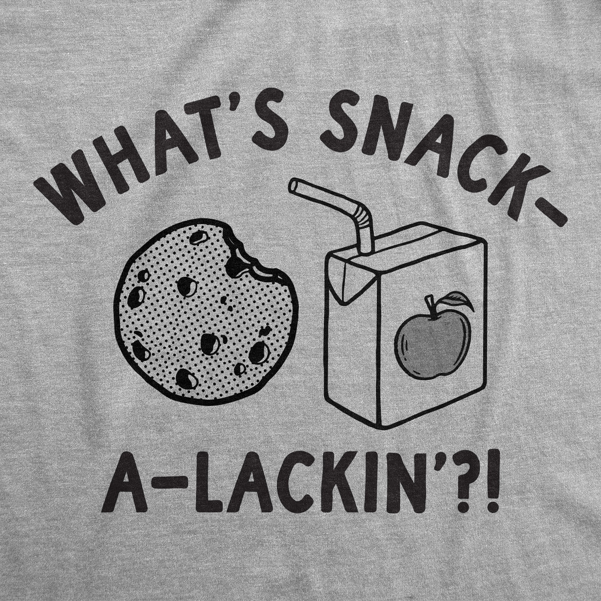 Youth Whats Snack A Lackin T Shirt Funny Snacktime Treat Tee for Kids