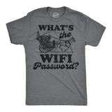 Mens Funny T Shirts Whats The Wifi Password Sarcastic Retro Graphic Novelty Tee for Men