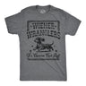 Mens Funny T Shirts Wiener Wranglers Its Gonna Get Ruff Sarcastic Puppy Graphic Novelty Tee for Men