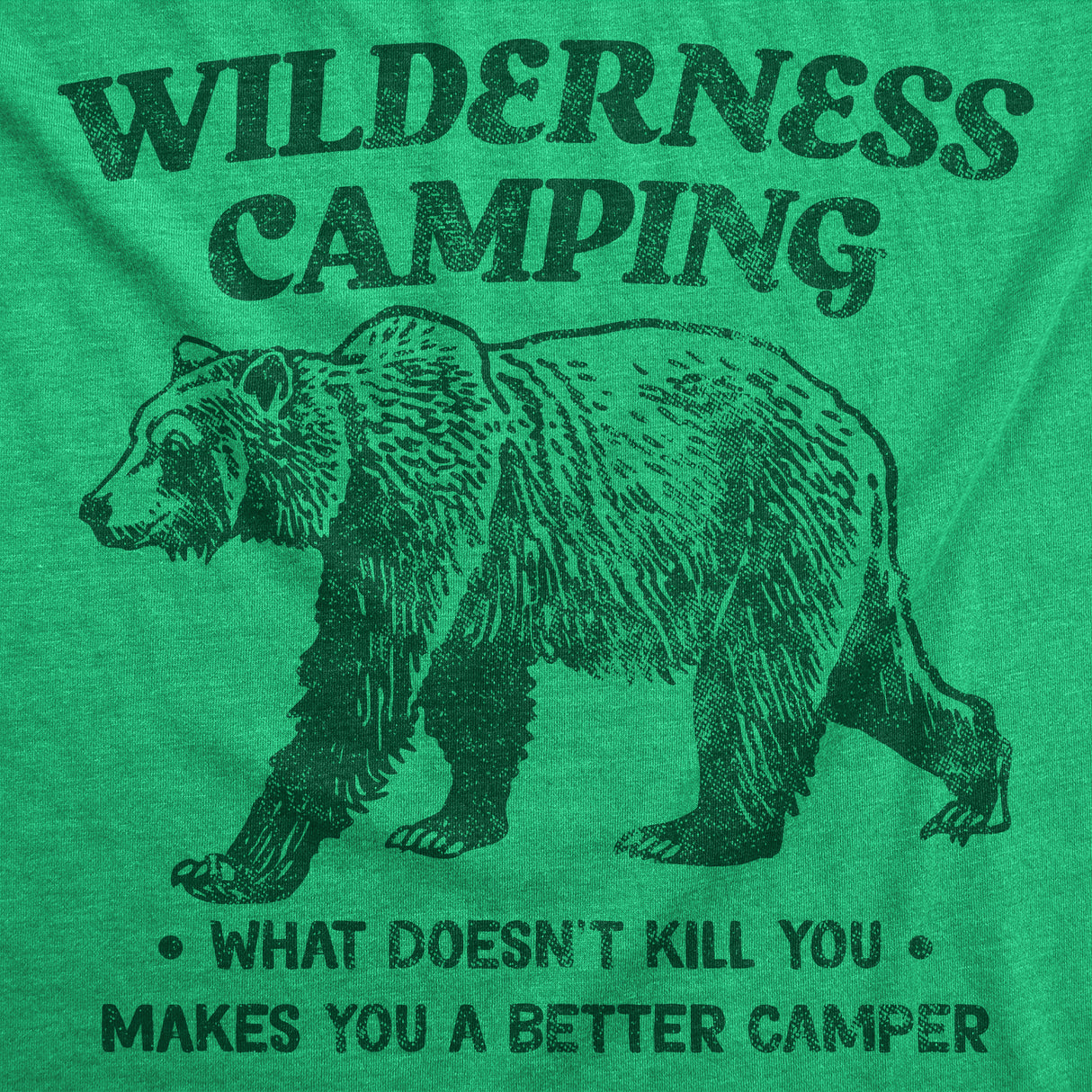 Mens Funny T Shirts Wilderness Camping Sarcastic Nature Graphic Novelty Tee for Men