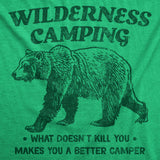 Mens Funny T Shirts Wilderness Camping Sarcastic Nature Graphic Novelty Tee for Men