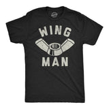 Mens Funny T Shirts Wing Man Sarcastic Hardware Graphic Novelty Tee for Men