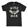 Mens Funny T Shirts Wing Man Sarcastic Hardware Graphic Novelty Tee for Men