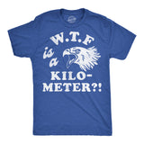 Mens Funny T Shirts WTF Is A Kilometer Sarcastic Fourth Of July Graphic Novelty Tee for Men