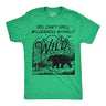 Mens Funny T Shirts You Cant Spell Wilderness Without Wild Sarcastic Nature Graphic Novelty Tee For Men