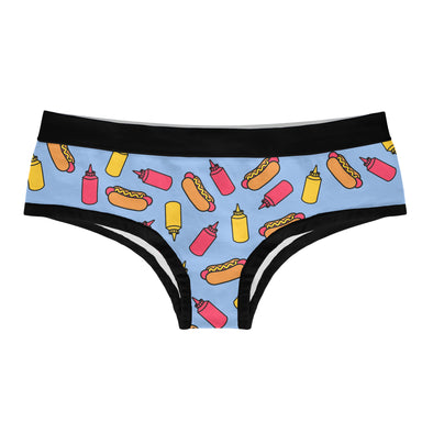 Suns Out Buns Out Womens Panties Funny Butt Joke Graphic Bikini Brief Underwear