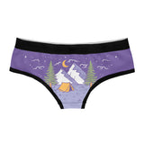 Camping Is In Tents Womens Panties Funny Outdoor Lover Nature Intense Graphic Novelty Underwear