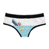 Womens Taco Shark Panties Funny Bikini Brief Vacation Attack Cute Graphic Underwear For Ladies