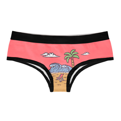 Womens Nobody Likes A Shady Beach Panties Funny Bikini Brief Vacation Graphic Underwear