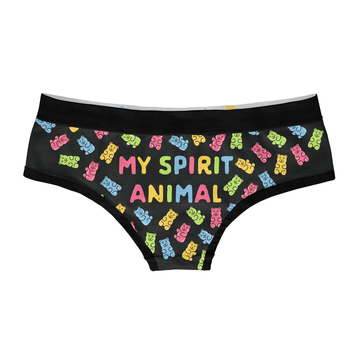 Womens Gummy Bear Spirit Animal Panties Funny Cute Bikini Brief Gift Candy Lovers Cool