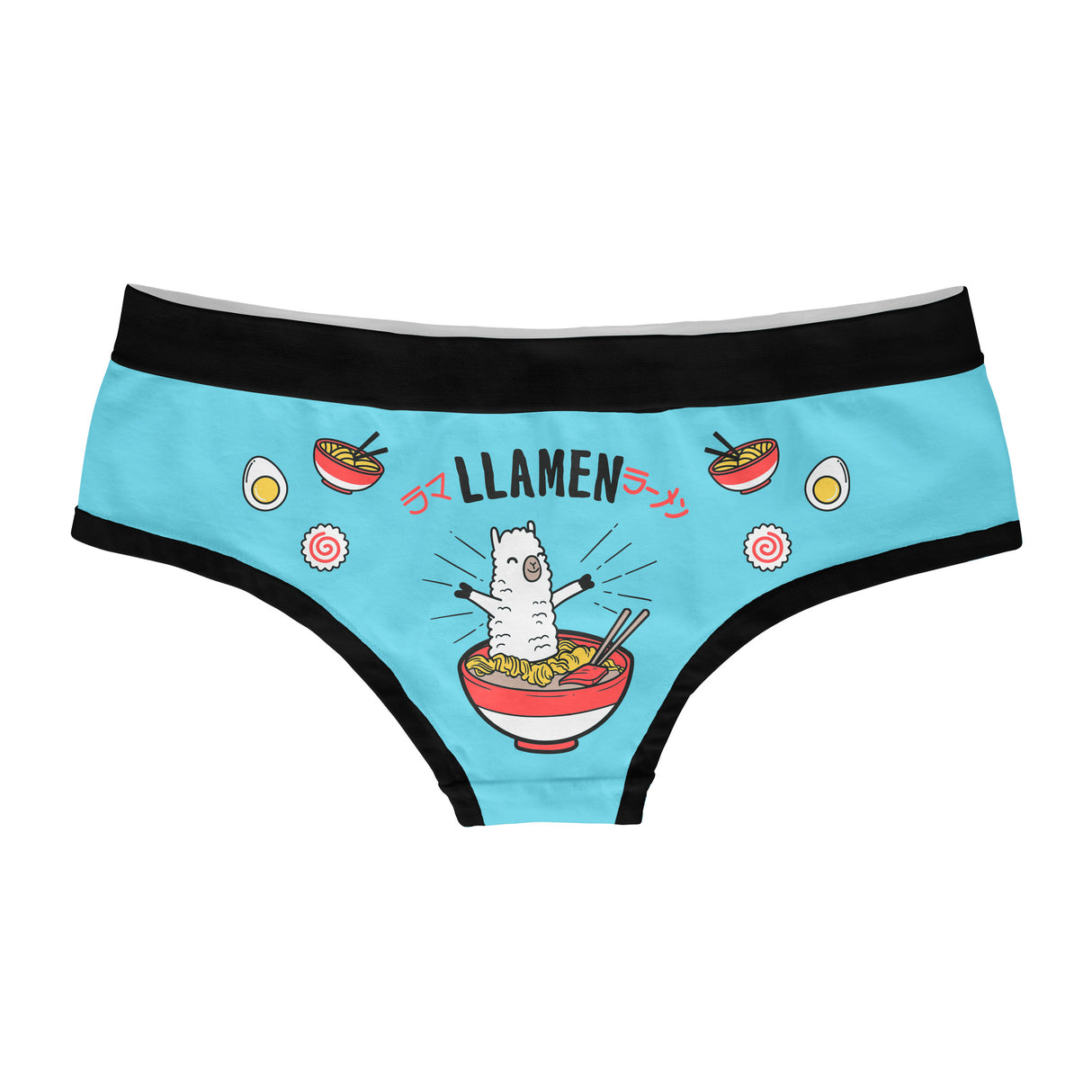 Womens Llamen Panties Funny Llama Bikini Brief Cool Graphic Design Cute Novelty Underwear