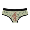 Womens Assquatch Panties Funny Bikini Brief Sassquatch Bigfoot Butt Graphic Cool Saying Underwear