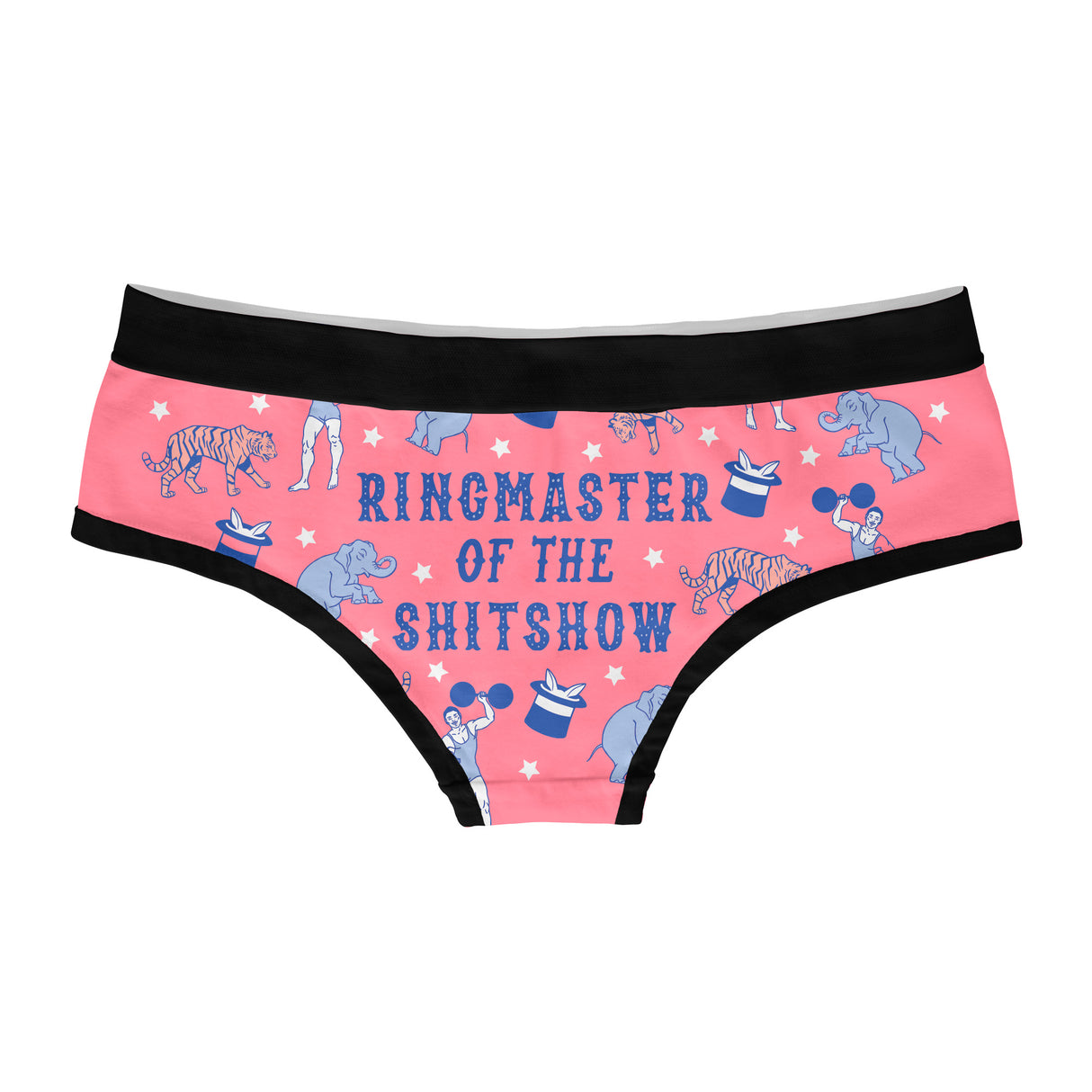 Womens Ringmaster Of The Shit Show Panties Funny Bikini Brief Underwear Gift Mom Wife Humor